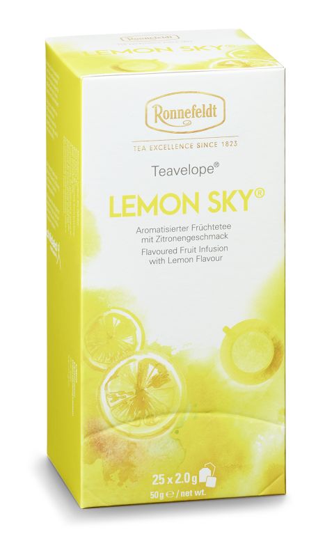 Ronnefeldt Tea 25 Tagged Tea Bags - Lemon Sky