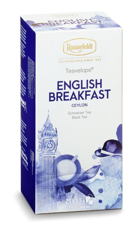 Ronnefeldt Tea 25 Tagged Tea Bags - English Breakfast