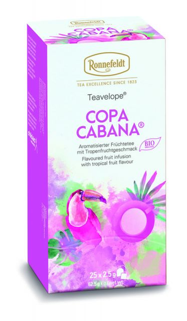 Ronnefeldt Tea 25 Tagged Tea Bags - Copa Cobana