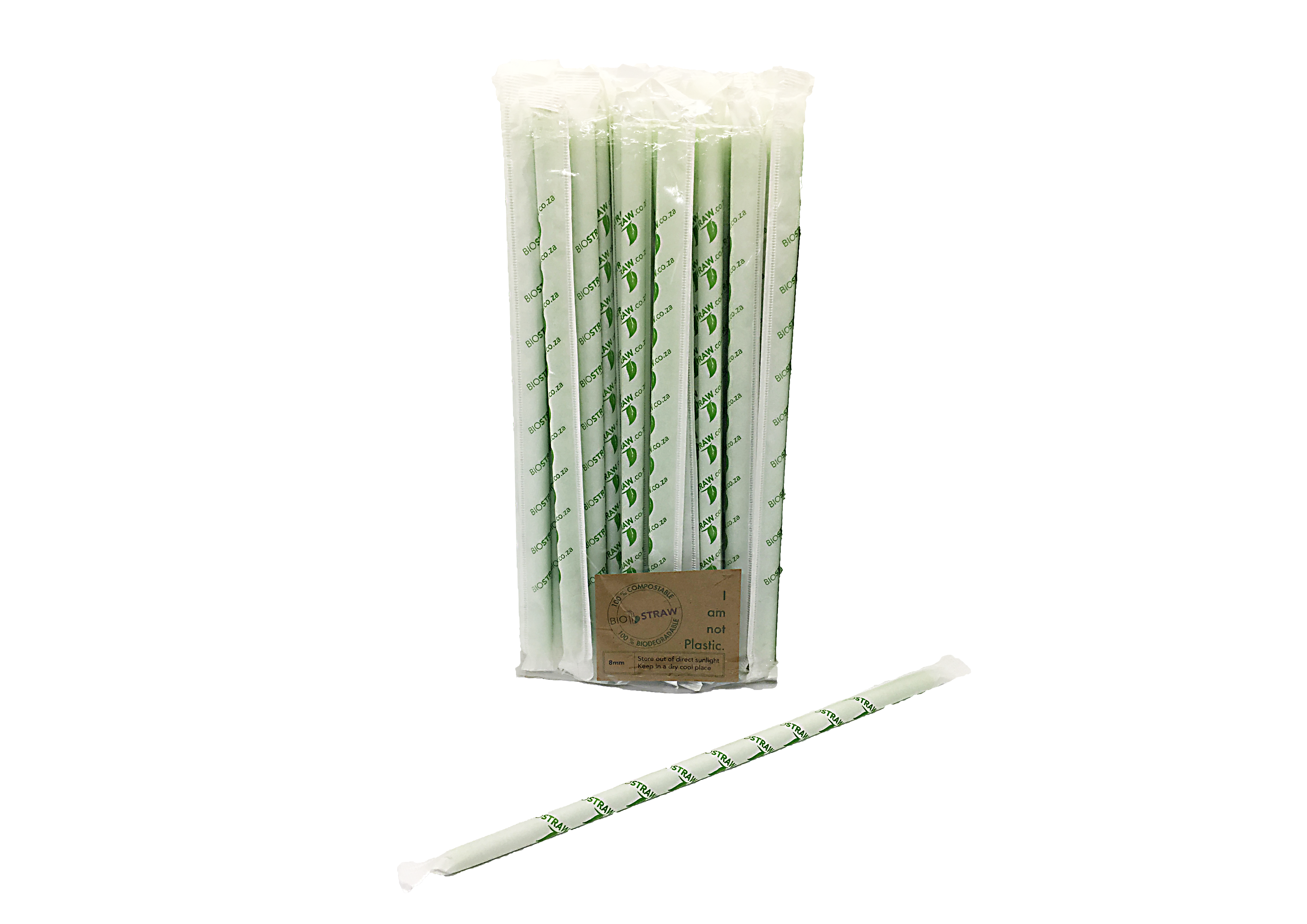 Bio Straw Individually Wrapped X 50 – FolkCoffee